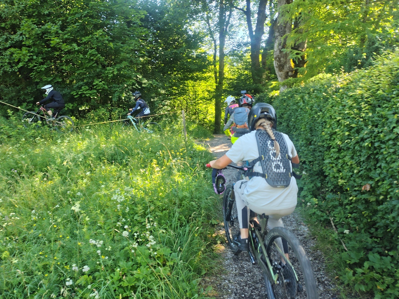 Tägliche Anfahrt zum Bikepark