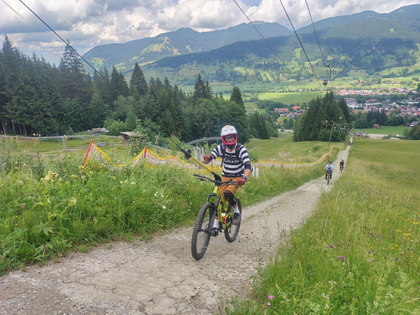 Uphill ganz entspannt